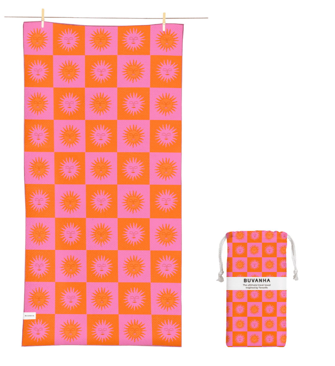 Travel towel - 200x90 cm